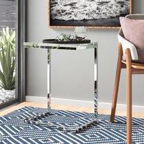 acrylic c side table